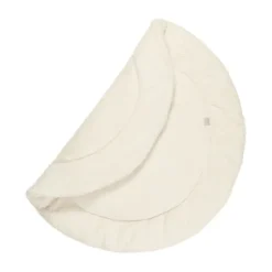 Nanami Speelkleed / Boxkleed Rond 96 cm - Wave Bio Katoen + Teddy Katoen
