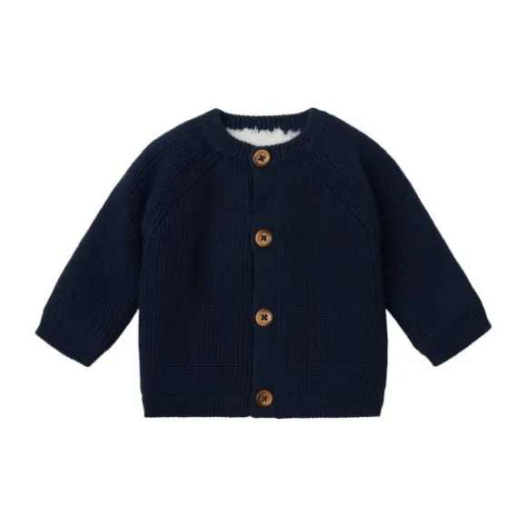 Noppies Nevers Knit Vestje - Black Iris - Mt. 56