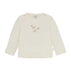 Noppies Noam Shirt met Lange Mouwen - Maat 44 - Egret