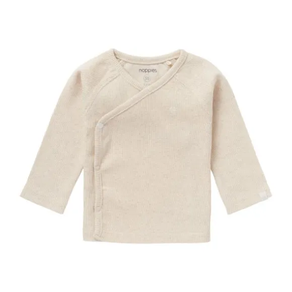 Noppies Rib Nanyuki Shirt Taupe Melange Mt. 50