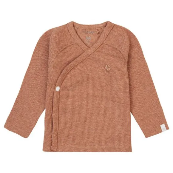 Noppies Rib Nanyuki Shirt Taupe Melange Mt. 50