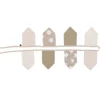 Overseas Flagline Vlaggenlijn - Beige - 260 cm