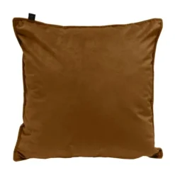 Overseas Middlestitch Velours Kussen Olive 45 x 45 cm