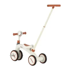 Puck 3-In-1 Driewieler - Wit/Bruin