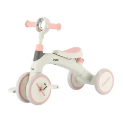 Puck 3-In-1 Driewieler - Wit/Bruin