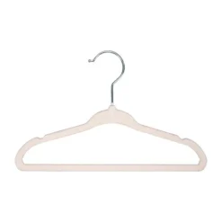 Puck Kledinghanger - Antislip - 6 Stuks - Ecru