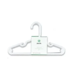 Puck Kledinghanger - 8 Stuks - Wit