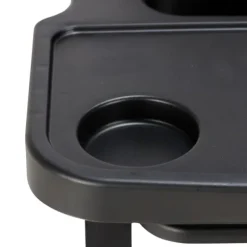 Puck Plain Kinderstoel Zwart