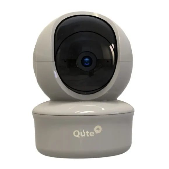 Qute Beeldbabyfoon Q-Connection Smart WIFI 2-IN-1 5HD - Zand