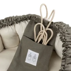Sebra Babynest 3-in-1 - Sophora Leaves