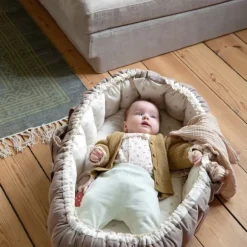 Sebra Babynest 3-in-1 - Sophora Leaves
