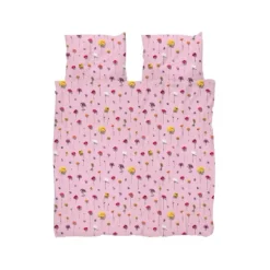 Snurk Bloom Dekbedovertrek – 200 x 200/220 cm – Pink