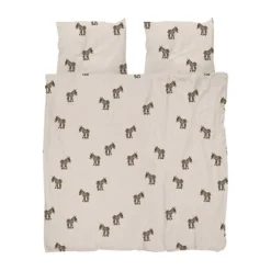Snurk Dekbedovertrek - Donkeys - 200x200/220 cm - Inclusief 2 Kussenslopen