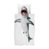Snurk Shark Dekbedovertrek 140 x 200/220 cm