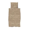 Snurk Twirre Dekbedovertrek - 140 x 200/220 cm - Sand