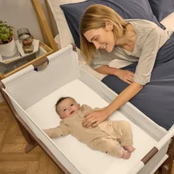 SnuzPod Studio Co-sleeper - London Navy