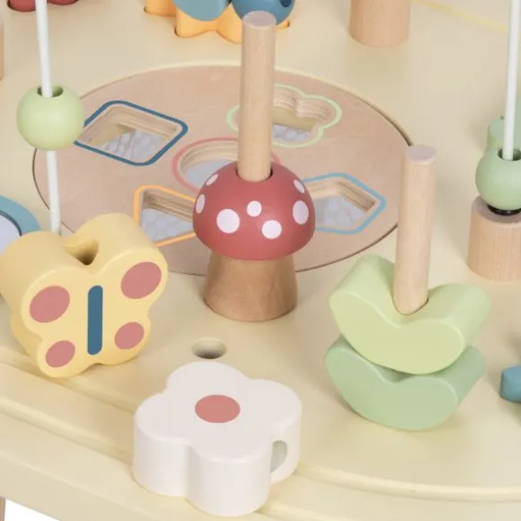 Tooky Toy Activiteitentafel - Hout - Naturel