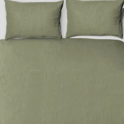 Town & Country Mousseline Dekbedovertrek - 200 x 220 cm - Zand