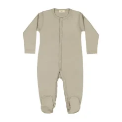 UAUA Basic Boxpakje Met Voetjes Crema 1-3 Mnd