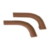 Veer Switchback &Jog - &Roll Handgrepen - Leer - Bruin