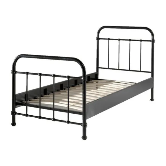 Vipack New York Bed Metaal Geel 90 x 200 cm