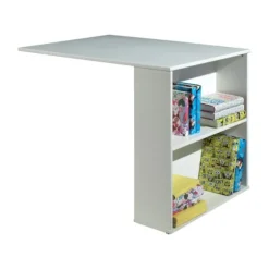 Vipack Pino Halfhoogslaper Met Glijbaan Blank