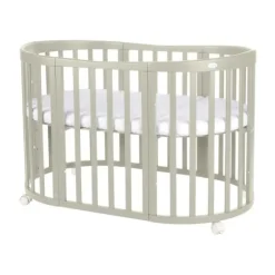 Waldin Oval Combibed 7‑in‑1 - Natural inclusief matras