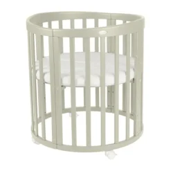Waldin Oval Combibed 7‑in‑1 - Natural inclusief matras