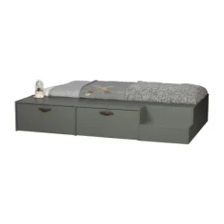 Woood Stage Bed Soap Green 80 x 200 cm